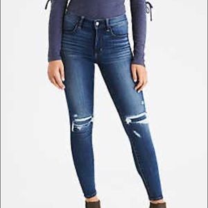 American Eagle Hi-Rise Patched Jeggings